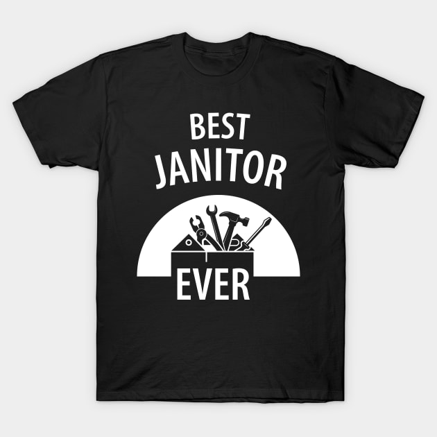 Caretaker Janitor T-Shirt by Johnny_Sk3tch